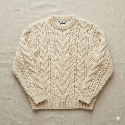 sheep’s cable knit
